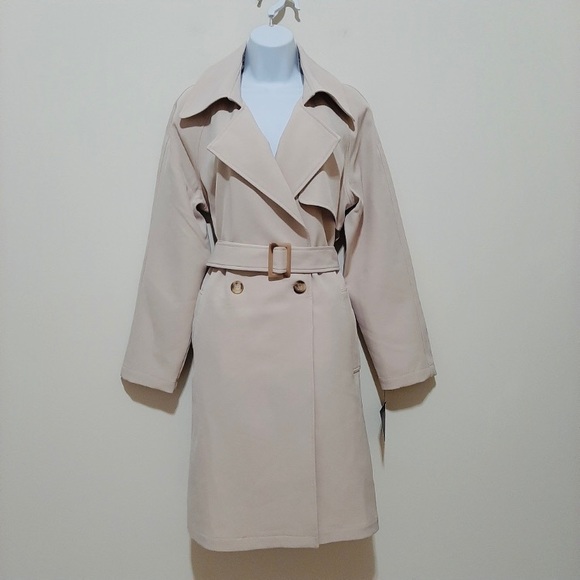 Marc New York belted trench coat NWT - Picture 3 of 6